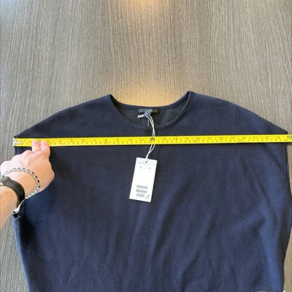 COS Navy Dress NWT - Picture 4 of 7